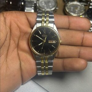 Seiko Black Dial Wrist Watch